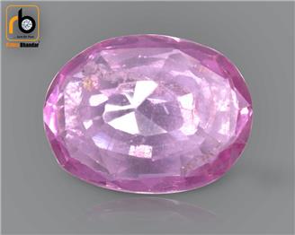 NATURAL ( UNHEATED & UNTREATED ) PINK SAPPHIRE (C) 2.37 CRT 75492